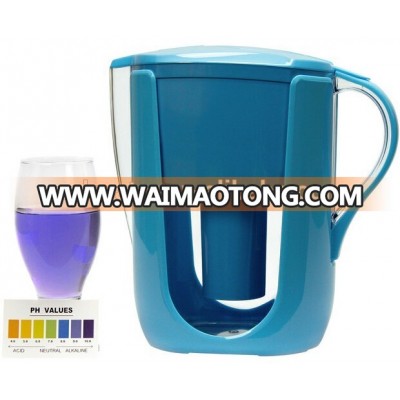 Smart indicator water jug in 3.5L,ion exhcange resins alkaline water filter jug